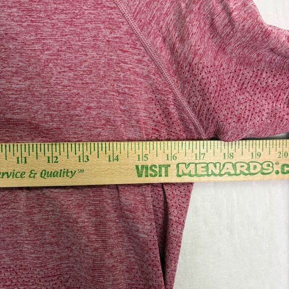 Lululemon Women's Pomegranate Color Swiftly Tech 2.0 Long Sleeve Workout Top Siz - Picture 6 of 11